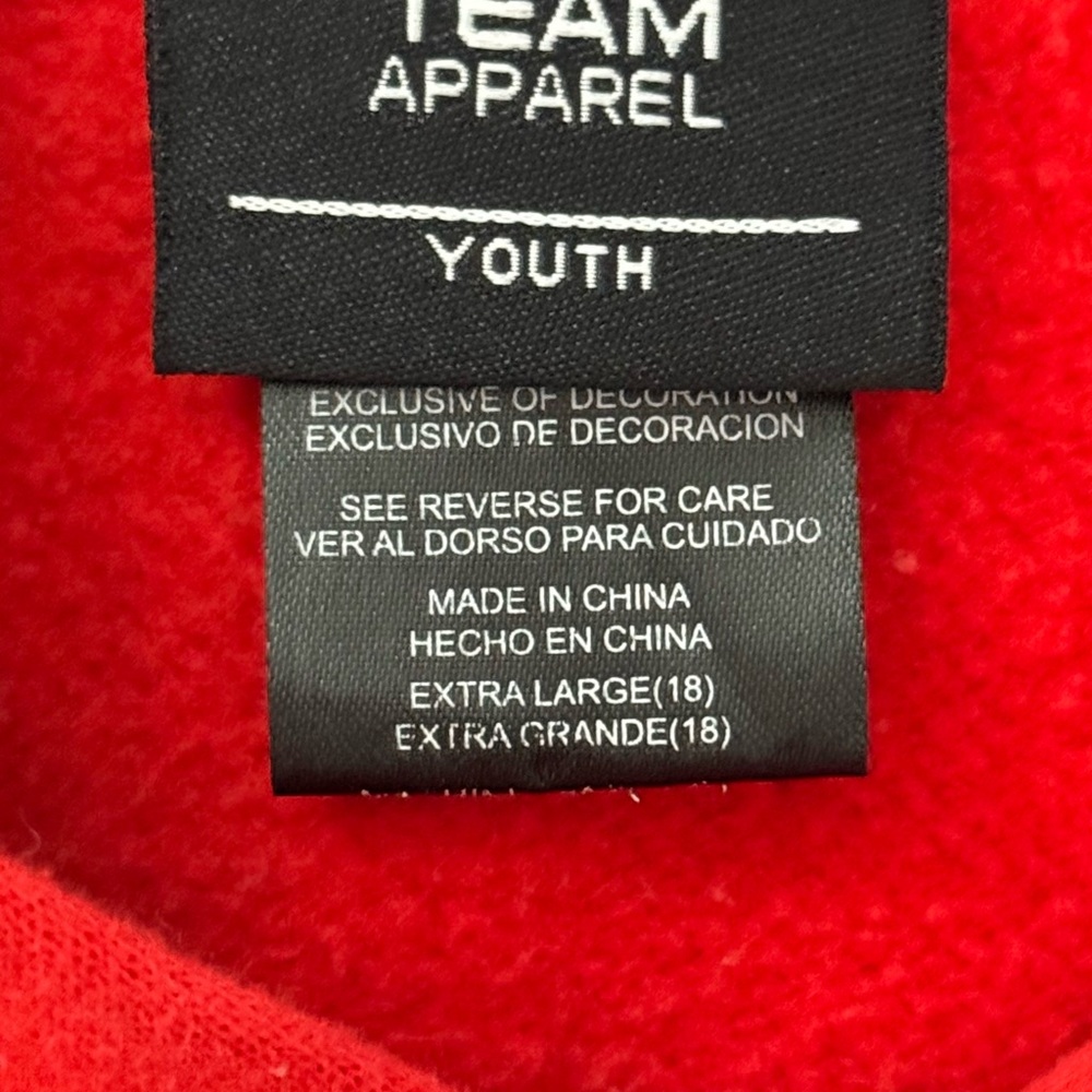 Tampa Bay Bucs Bold Red Kids Hoodie - Picture 3 of 8